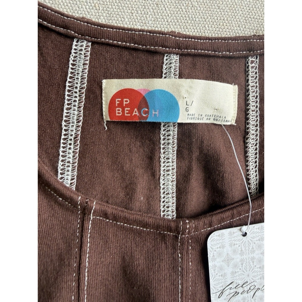 NWT Free People Strada Top Large Coconut Shell - Picture 2 of 5